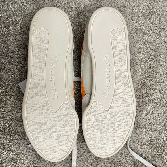 Reebok Club C Form High-top Sneaker Sz 9.5 In Chalk/Peach Fuzz/Burnt Orange NWT - Picture 9 of 10